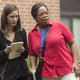 Oprah Winfrey and Rose Byrne (Photo: Quantrell Colbert/HBO)